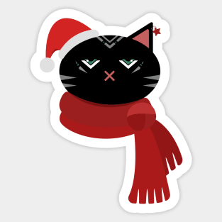 Сhristmas cat Sticker